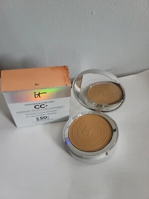 IT Cosmetics CC+ Airbrush Perfecting Powder, RICH - 0.33 oz SPF 50+ New in Box - Image 1 of 3