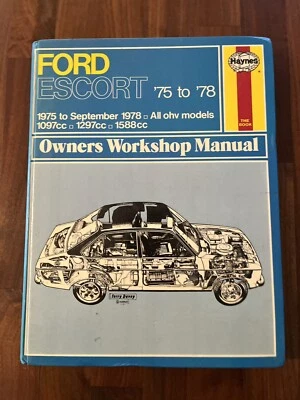 Ford Escort  1975-1978 Haynes Owners Workshop Manual. (No. 280) - Image 1 of 3