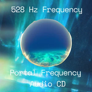528 Hz Portal Frequency Audio CD - 1 Hour of Sound Exploration - Picture 1 of 1