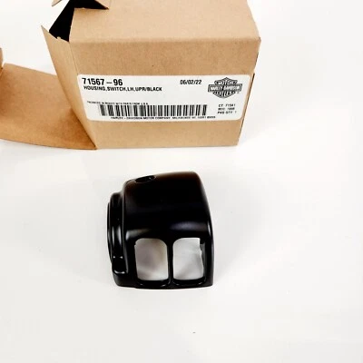 Carcasa de interruptores superiores izquierda Harley-Davidson Touring Road Electra Street Glide Foto 1 de 4