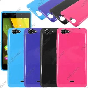 Housse Etui Coque Souple Silicone Gel Wiko PULP FAB 4G Stylet Film Verre Trempé - Photo 1/15