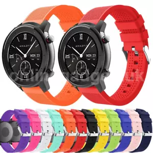 Für Huawei Watch GT 2/3 46mm Pro Silikon Ersatz Armband Strap 22mm - Bild 1 von 16