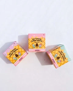 GUND Pusheen Ice Cream Surprise Plush Series #18 Mystery Unboxing, (Set of 3) - Picture 1 of 12