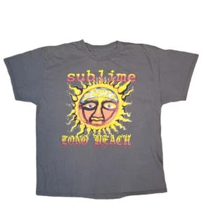 Camiseta para hombre Sublime Long Beach gris sol talla XL - Imagen 1 de 6