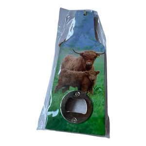 New Highland Cow Bottle Opener. S8 - Picture 1 of 2
