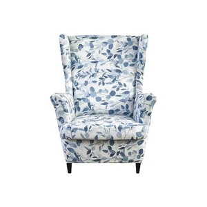 Wing Chair Slipcovers 2 Pieces Stretch Spandex Wingback Chair Covers Sofa Slipco - Picture 1 of 7