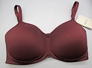AMOENA~34D~44751~Sweet Chocolate MARA Non-Wired Padded Pocketed Mastectomy Bra - Picture 1 of 7