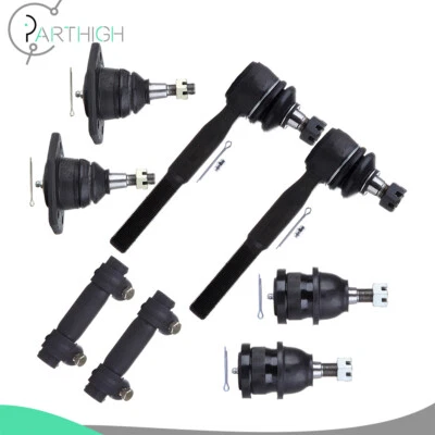 Шаровая подвеска с торцом переднего анкерного стержня 8 шт для Chevrolet C10 GMC C1500 1979-1986 годов выпуска - Изображение 1 из 4