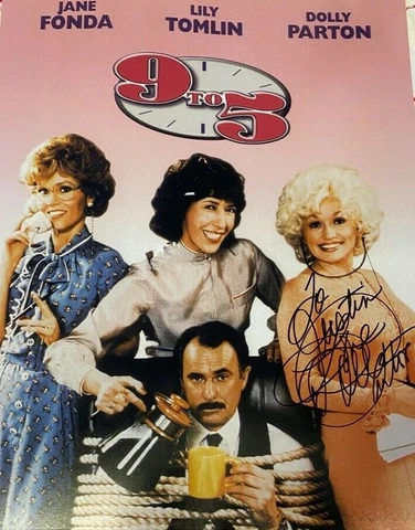Dolly Parton signed autographed 11x14 Photo 9 to 5 Huge Extremely Rare Cover
