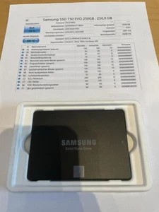 SAMSUNG SSD 750 EVO 250GB SATA (MZ7TY250) - Bild 1 von 6