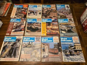 Lot Of 12 Model Railroader Magazines -  1988 Complete Set  -- Set 25 - Picture 1 of 19