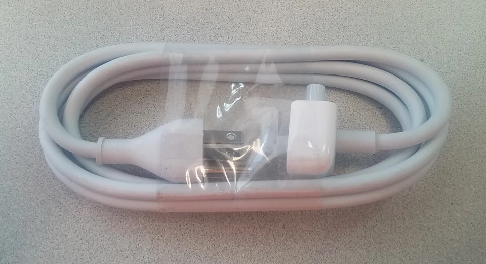 Genuine Apple Macbook Pro extension Power Cord For 2017 2018 2019 2020 2021 2022 - Image 1 of 1