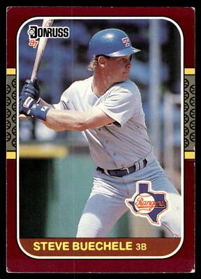 1987 Donruss Opening Day #179 Steve Buechele - Image 1 of 2