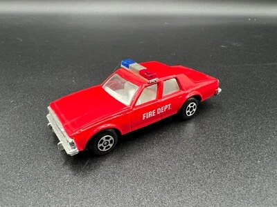 Playart Vintage Chevrolet Caprice Fire Dept Vermelho Intacto Excelente Estado - Imagem 1 de 4