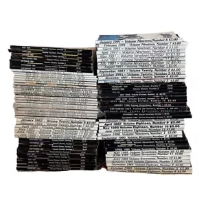 VETTE VUES MAGAZIN Chevy Corvette Bücher Vintage Lot 88 1986-2013 Nachlass selten - Bild 1 von 9
