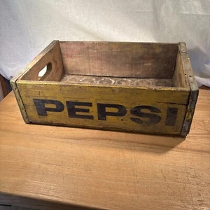 Vintage Wooden Pepsi Crate (A) - Picture 1 of 6