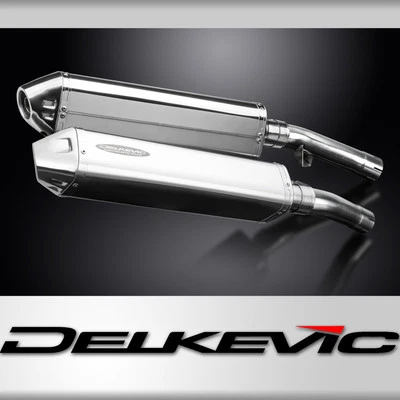 雅马哈 FJ1100 FJ1200 1TX 84-88 一脚蹬 17 英寸 TriOval 不锈钢排气消声器套件 — 第 1/4 张图片