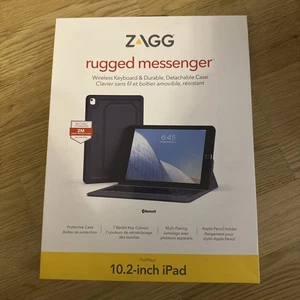 ZAGG Rugged Messenger for Apple iPad 10.2" Cover Keyboard - Picture 1 of 2