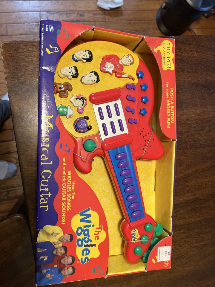 Guitarra The Wiggles ¡FUNCIONA MUY BIEN! ¡Toca música y canta! Foto 1 de 4