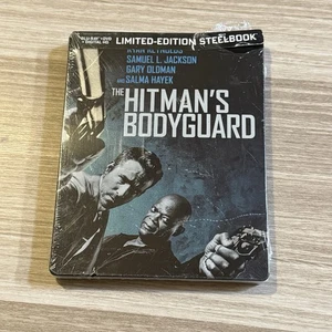 The Hitman's Bodyguard (Blu-ray/DVD, Rare OOP Limited Edition Steelbook) New - Picture 1 of 2