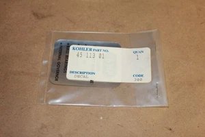 Kohler 45 113 01 Aufkleber 16 PS Original Decal - Bild 1 von 2