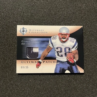 2005 Upper Deck Ultimate Collection Corey Dillon Patch /35 SSP RARE Patriots - Image 1 of 2