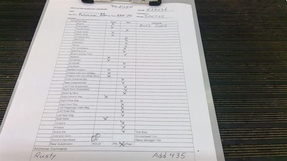 Ford F-150 1994 Fuel Door/Filler E9TZ-99405A26-A 3779 Foto 1 de 4