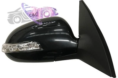 Miroir Rétroviseur Droit Électrique Avec Support 8P Hyundai I30 2012 À 2015 - Photo 1/3