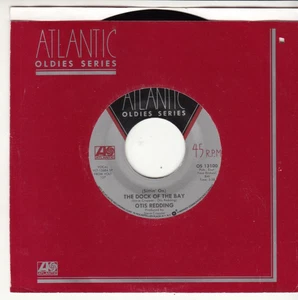 OTIS REDDING - SITTIN' ON THE DOCK OF THE BAY - REISSUE 45 - GREAT SHAPE - Picture 1 of 2
