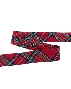 Passamaneria Sbieco Diagonale Nastro Traversino Cotone Tinto Filo Scozzese Alto  - Imagen 1 de 3