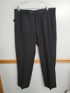 J Ferrar moderne Passform dunkelanthrazit gestreift Herren Anzughose Hose neu mit Etikett - Bild 1 von 15