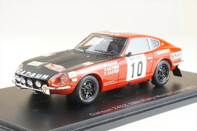Spark 1/43 Datsun 240Z #10 1973 Rally di Montecarlo 18th Aaltonen Easter S6286 - Immagine 1 di 2