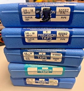 Hanson Whitney: Lot of 3/8-18 & 3/8-19 taps (27 total) - Picture 1 of 2