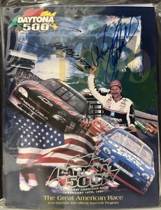 Dale Earnhardt SIGNED 41st Daytona 500 Official Collector Program Pack w/ Auto - Picture 1 of 15