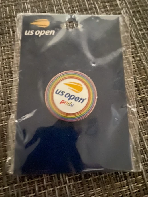 2025 US OPEN NYC PRIDE  PIN - NEW YORK CITY - ALCARAZ - SABALENKA -  RARE - Image 1 of 1