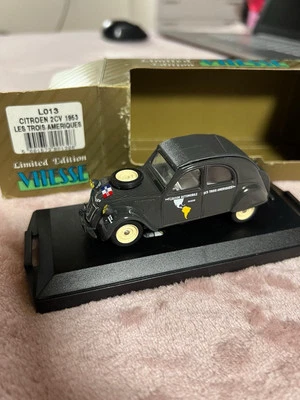 CITROEN 2CV 1953 LES TROIS AMERIQUES LO13 EDIZIONE LIMITATA VITESSE SCALA 1:43 - Immagine 1 di 3