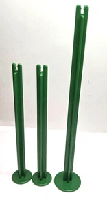 VINTAGE Mr. Christmas Santa's Ski Slope REPLACEMENT Tall & Short Floor Leg 3 pcs - Picture 1 of 4