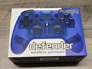 Retro Fighters Blue Defender Wireless Controller for PlayStation 1/2/3 Brand NEW - Picture 1 of 5