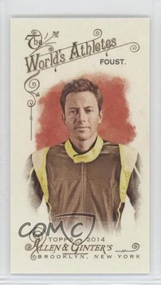 2014 Topps Allen & Ginter's Mini Ginter Back Tanner Foust #224 Rookie RC - Image 1 of 2