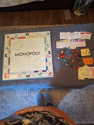 Juego de Mesa Monopoly 1961 Parker Brothers Juego Completo Piezas Originales Vintage Foto 1 de 4