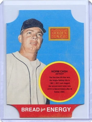 2013 Panini Golden Age Bread for Energy NO. 3 Norm Cash - Image 1 of 3