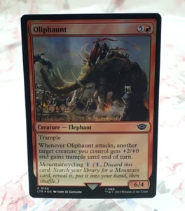 MTG Lord of the Rings Oliphaunt 0139 C Foil - LP - Picture 1 of 2