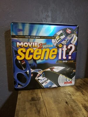 Scene It? Movie 2nd Edition Metal Tin (2007, Screenlife) Complete - Image 1 of 4
