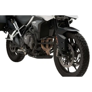 BARRES DE PROTECTION MOTEUR PUIG POUR TRIUMPH TIGER 900 RALLY 2020 > 2023 NOIR - Photo 1/1