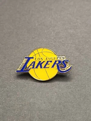 NBA Basketball Team Los Angeles Lakers Enamel Lapel Pin, FREE SHIPPING! - Image 1 of 2
