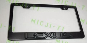 Custom Text Stainless Steel License Plate Frame - UK