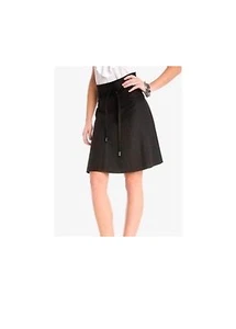 $138 NWT MARCIANO GUESS MYLO HIGH WAIST SKIRT BLACK SIZE 6!! - Picture 1 of 1