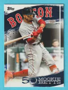 2019 Topps Mookie Betts Highlights Boston Red Sox #MB-20  - Picture 1 of 2