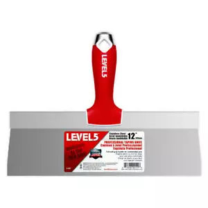12 Zoll Klebemesser Edelstahl mit weichem Griff | LEVEL5 | 5-137 - Bild 1 von 8