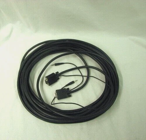 Tripp Lite 50 Foot VGA Male to Male Monitor Cable 15 Pin - w/ audio - Image 1 of 1